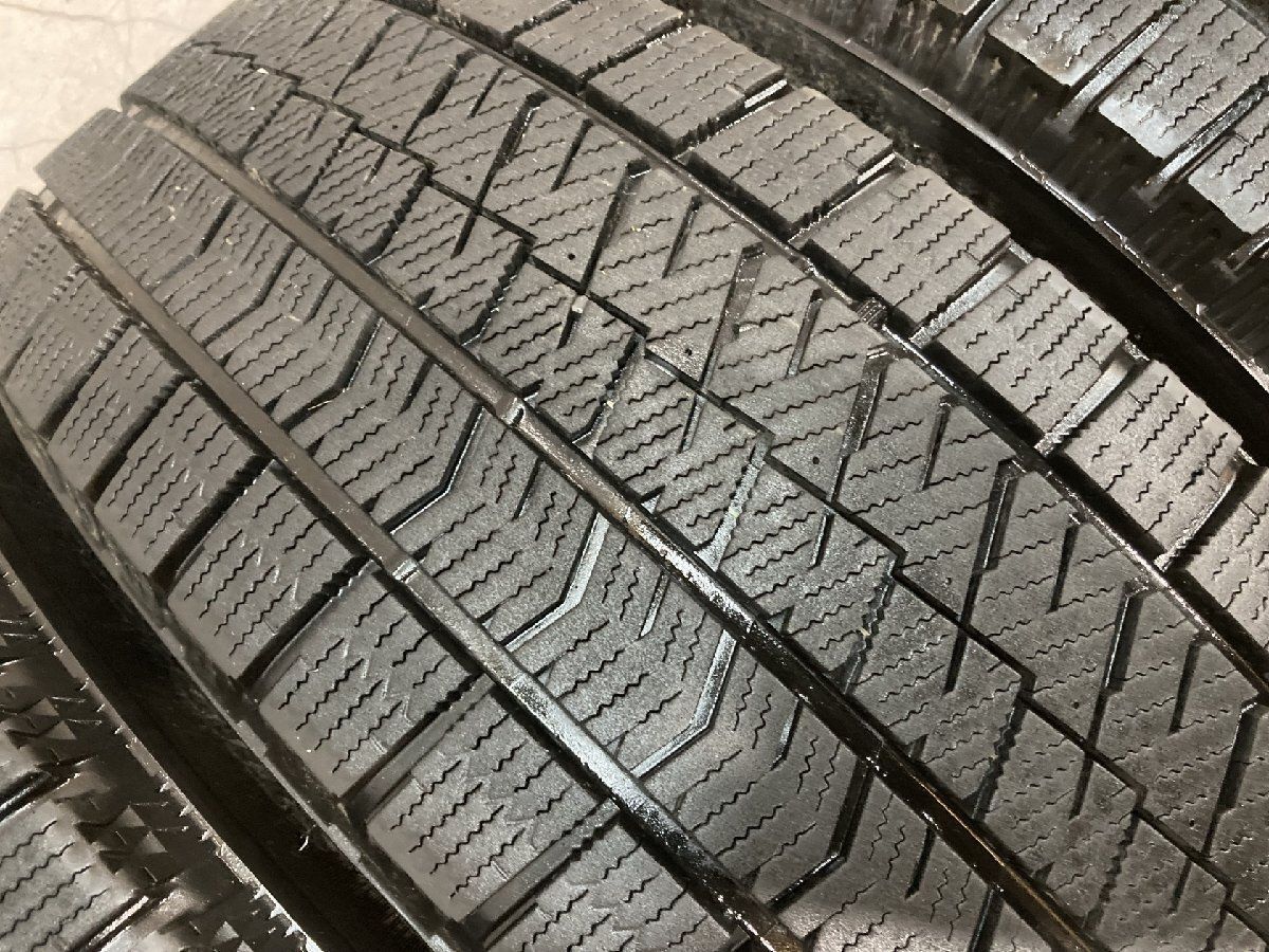 【BS BLIZZAK VRX2 225/55R17】スタッドレス【Weds VELVA ヴェルヴァ 17インチ 7J5HPCD114.3+40】バリ溝 50シーマ フーガ等　(MTC419) クレジットカード QRコード決済可能 BS BRIDGESTONE BLIZZAK VRX2 225/65R17 17インチ スタッドレス 4本 23
