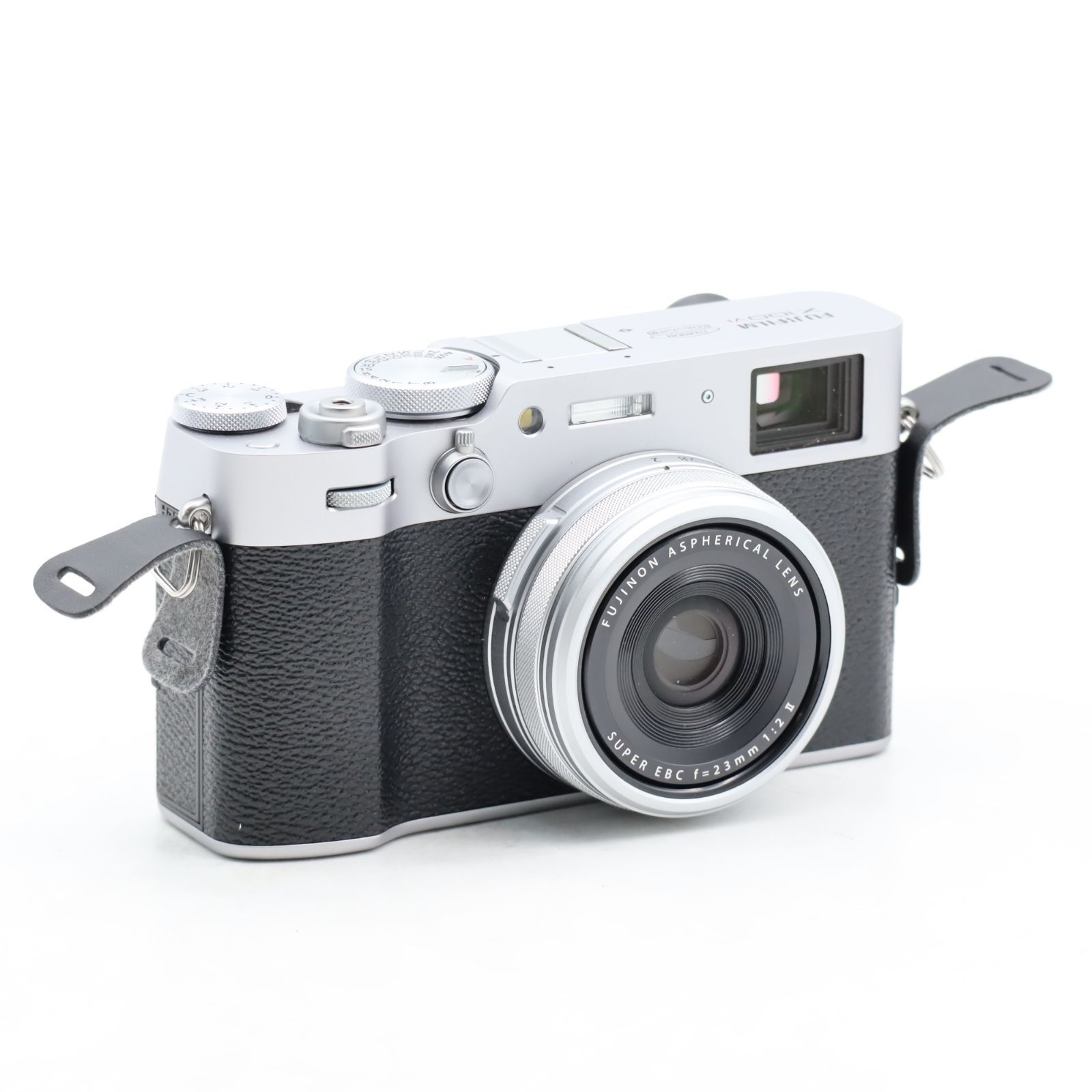 【多言語】Fujifilm x100vi シルバー 【アクセサリー多数】 ショット数1100回 多言語 FUJIFILM X100VI デジタルカメラ-シルバー