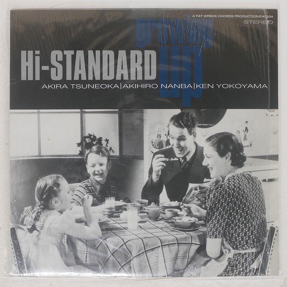 US盤 HI-STANDARD/GROWING UP/FAT WRECK CHORDS FAT5341 LP