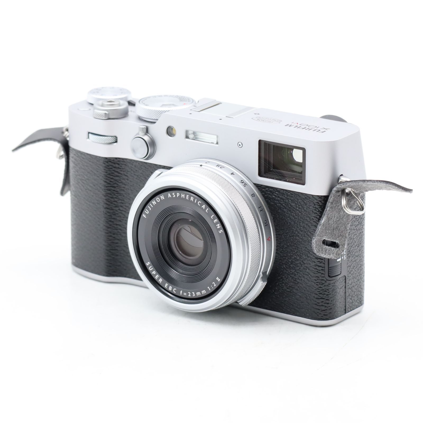 ショット数1100回 多言語 FUJIFILM X100VI デジタルカメラ-シルバー