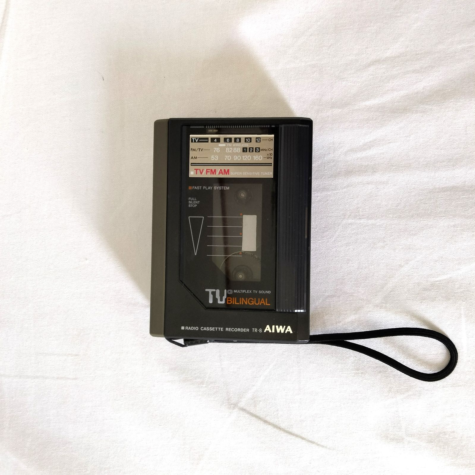 ジャンク品】AIWA TR-8 ポータブルラジオカセットレコーダー - メルカリ