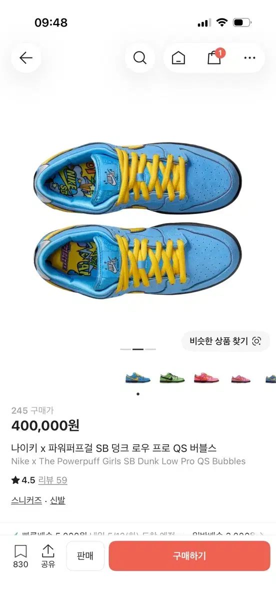 NIKE ナイキ パワーパフガールズ SB ダンク ロー BUBBLE TEENFRESH