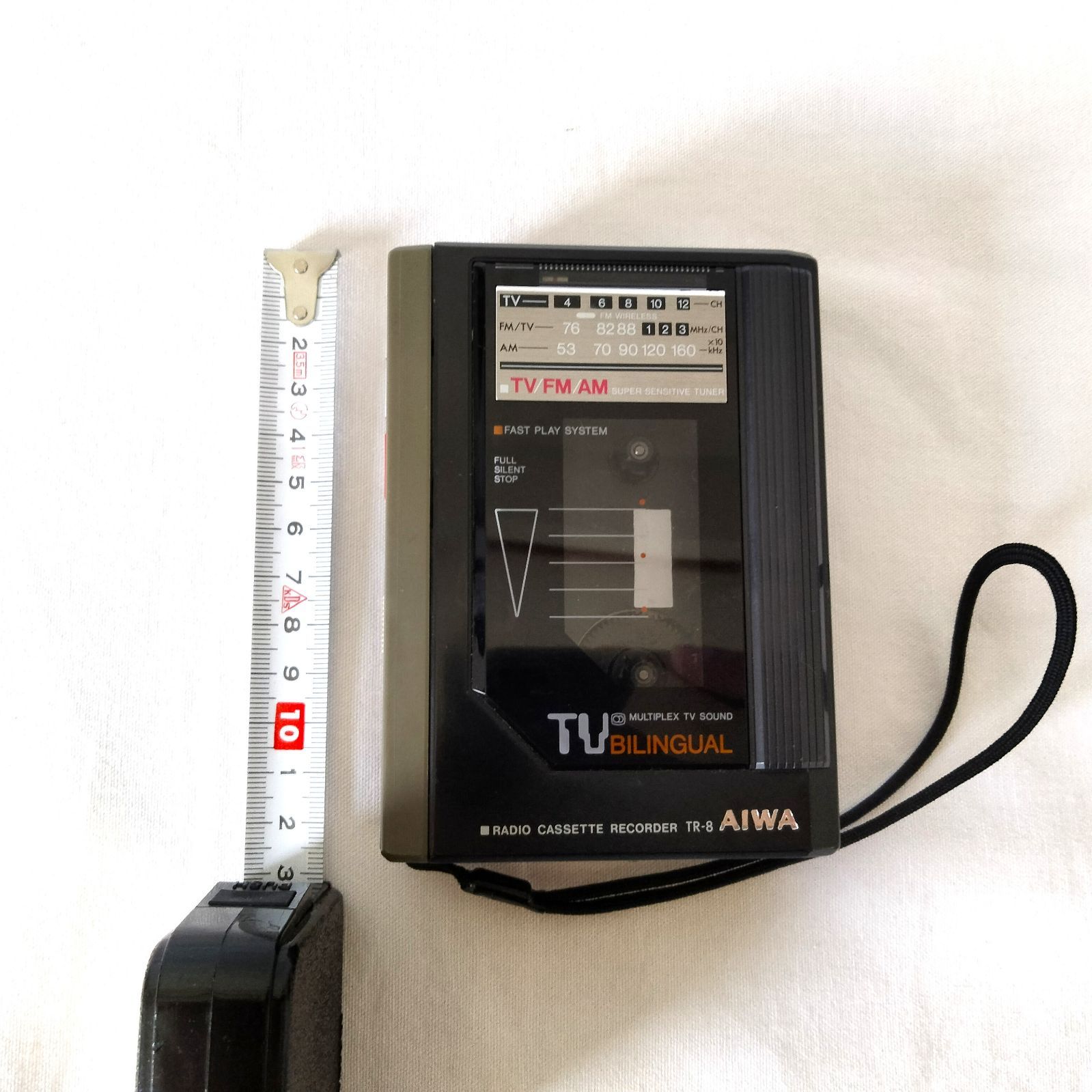 ジャンク品】AIWA TR-8 ポータブルラジオカセットレコーダー - メルカリ