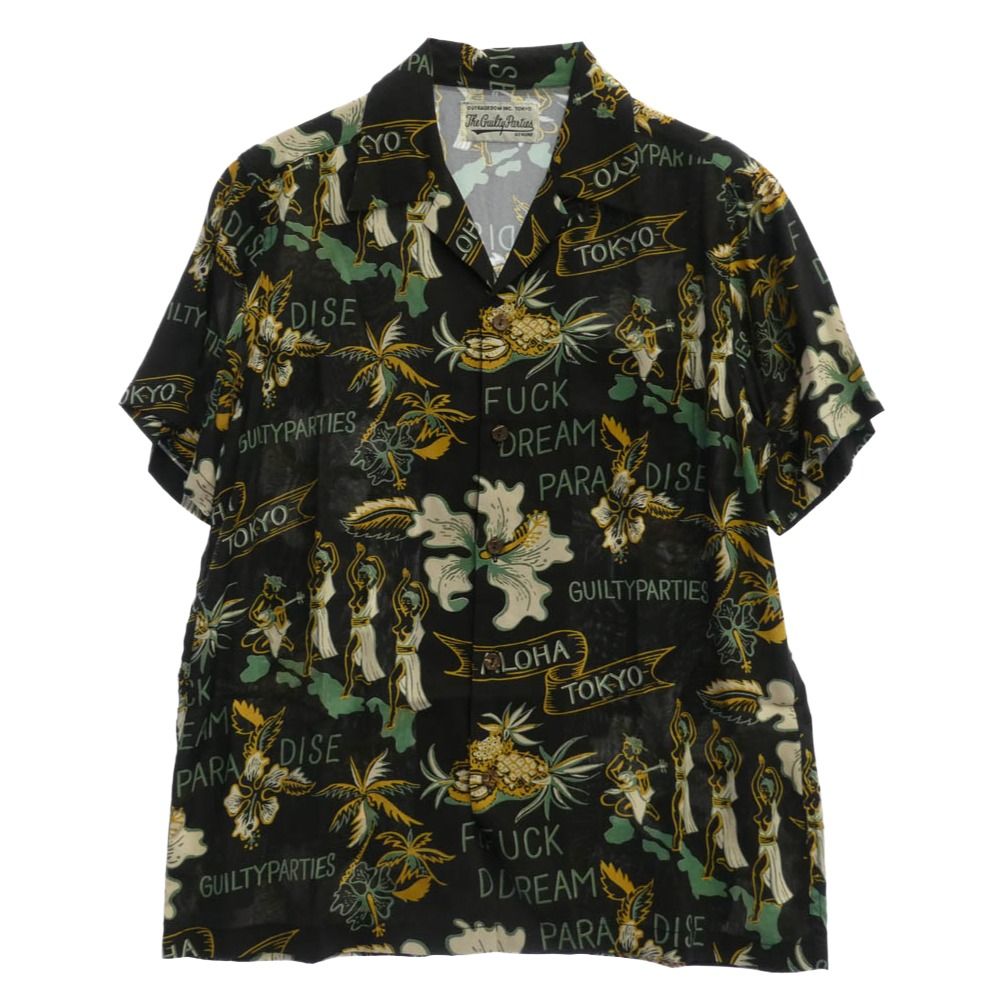 WACKO MARIA ワコマリア 17SS FUCK DREAM PARADISE 半袖 アロハ シャツ