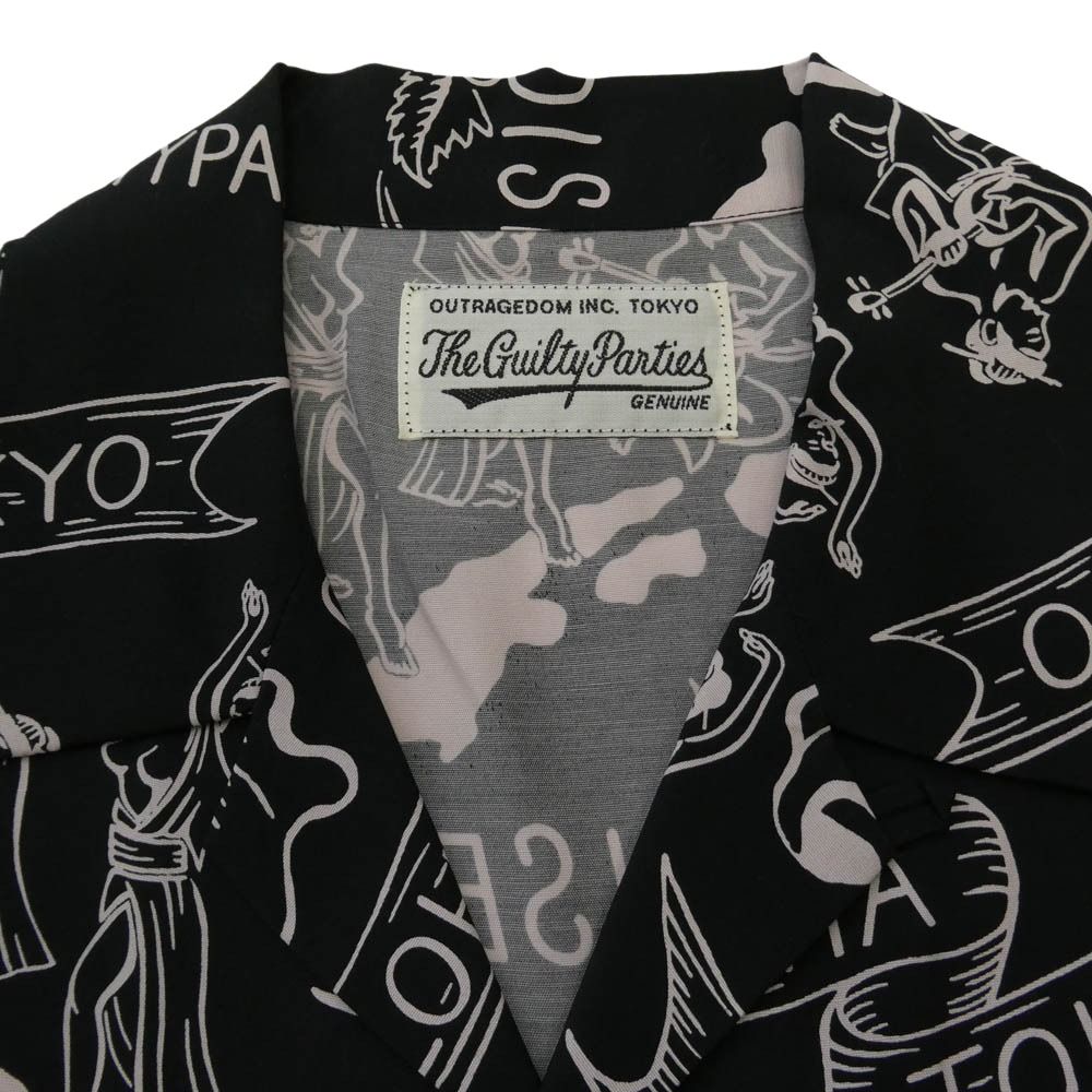 WACKO MARIA ワコマリア 17SS FUCK DREAM PARADISE 半袖 アロハ シャツ 