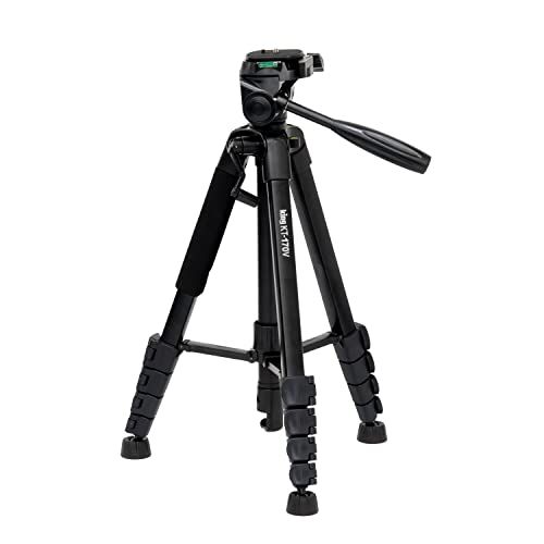 【新品】Fotopro 三脚 170cm 5段 3WAY 雲台 収納袋 水準器付 ビデオカメラ カメラ デジカメ 一眼レフ 対応 アルミ製 KT-170V ブラック Swallow 858e3c50