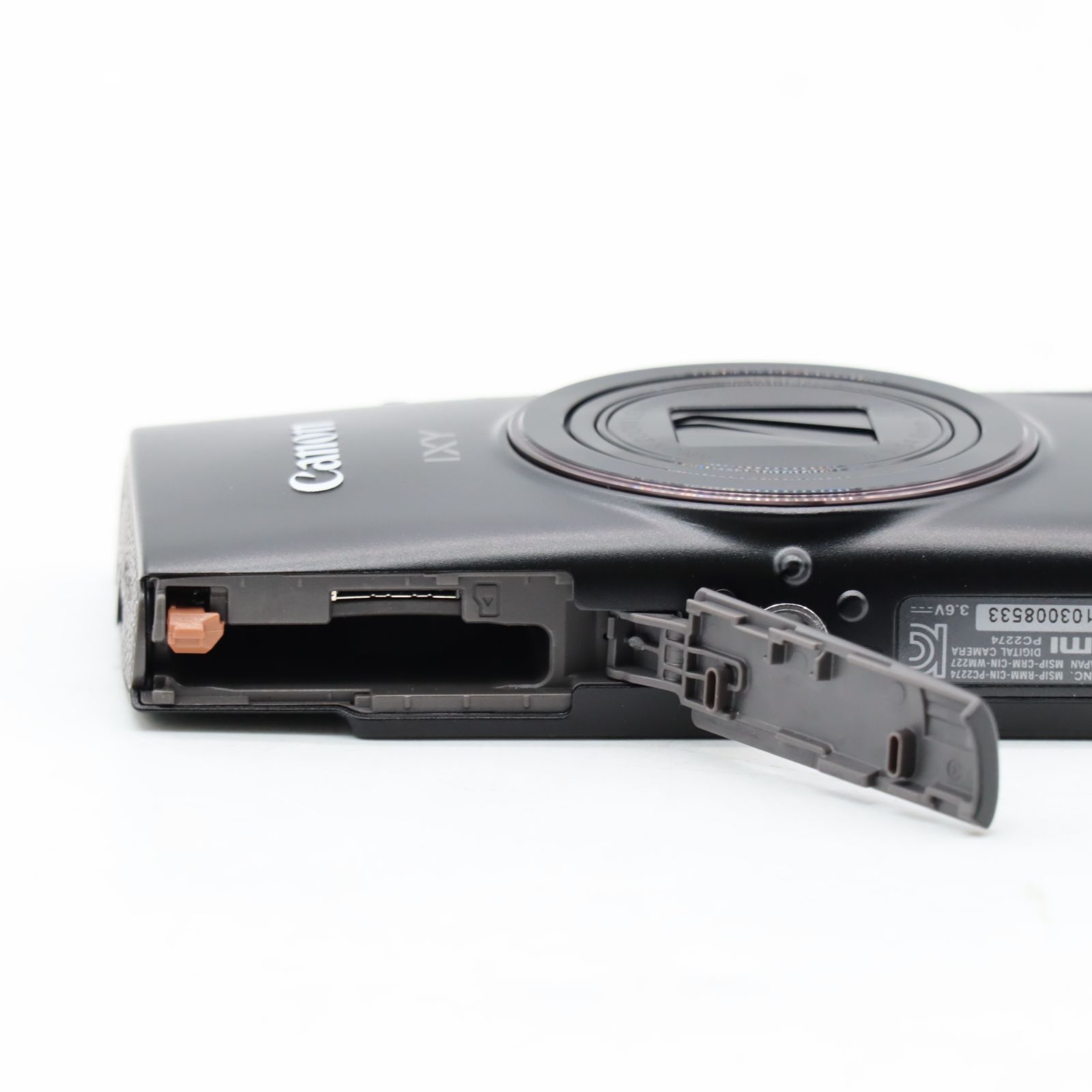 Canon コンパクトデジタルカメラIXY650m ブラック IXY650mBK #5148 