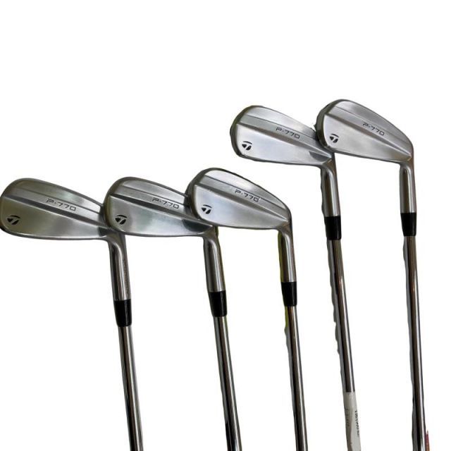 【中古】 テーラーメイド Taylor Made P・770(2024) 5S アイアンセット IR 純正特注シャフト (フレックスS) メンズ 男性用 右利き 右用 Cランク ゴルフクラブ