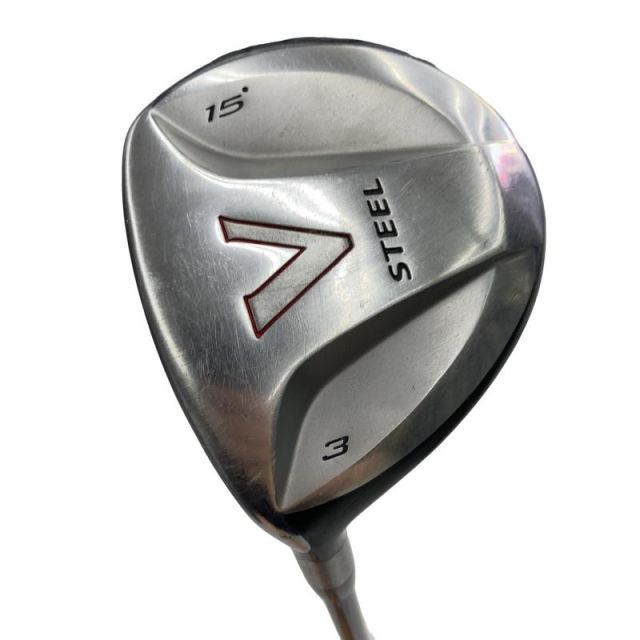 【中古】 テーラーメイド V STEEL 15° レフティ フェアウェイウッド FW M.A.S.2 PLUS (フレックスS) メンズ 男性用 左利き レフティ 左用 Cランク ゴルフクラブ