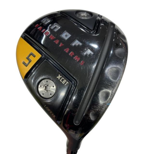 【中古】 ダイワ(グローブライド) ONOFF ARMS(2022) KURO 5W フェアウェイウッド FW CBT:622F (フレックスS) メンズ 男性用 右利き 右用 Cランク ゴルフクラブ 14,266円