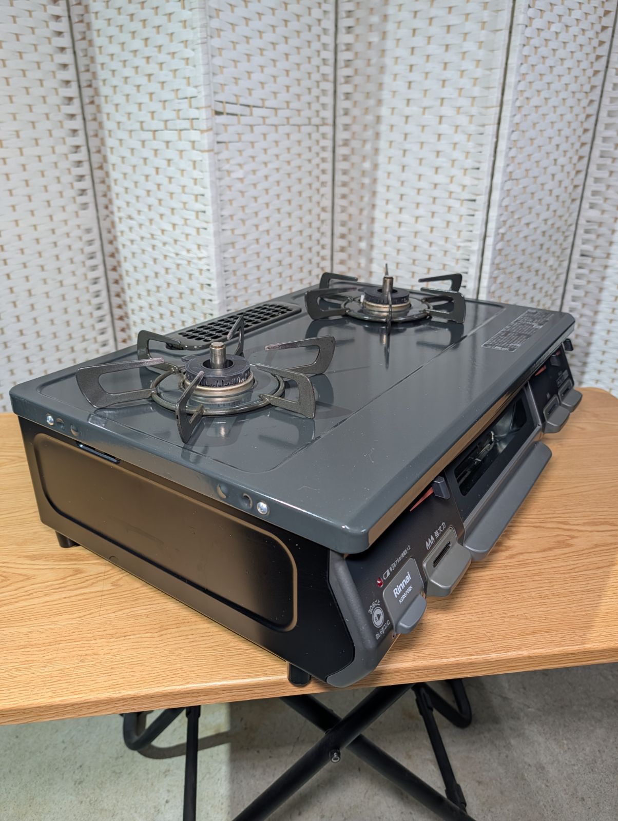 Rinnai KSR670BKR ガステーブル ガスコンロ 都市ガス 右強火力 Rinnai ガステーブル KSR670BKL 都市ガス用 2023年製 - メルカリ