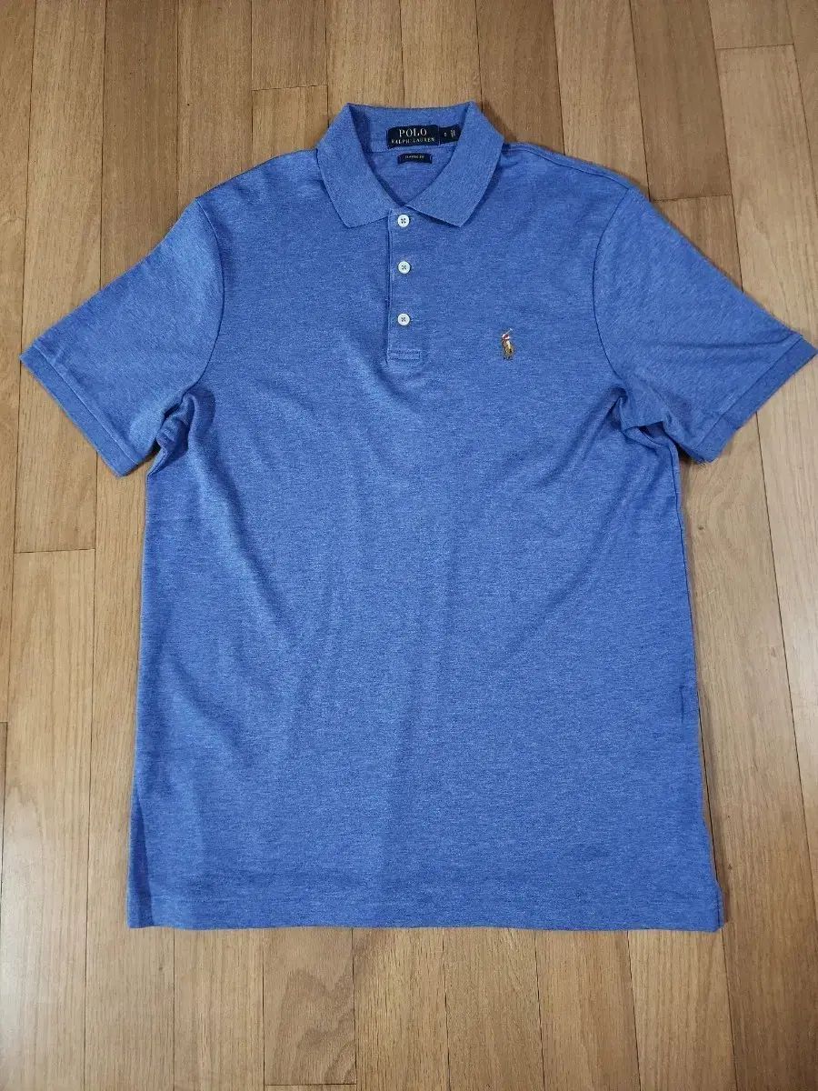 POLO RALPH LAUREN ブルー 半袖 カラーTシャツ s95