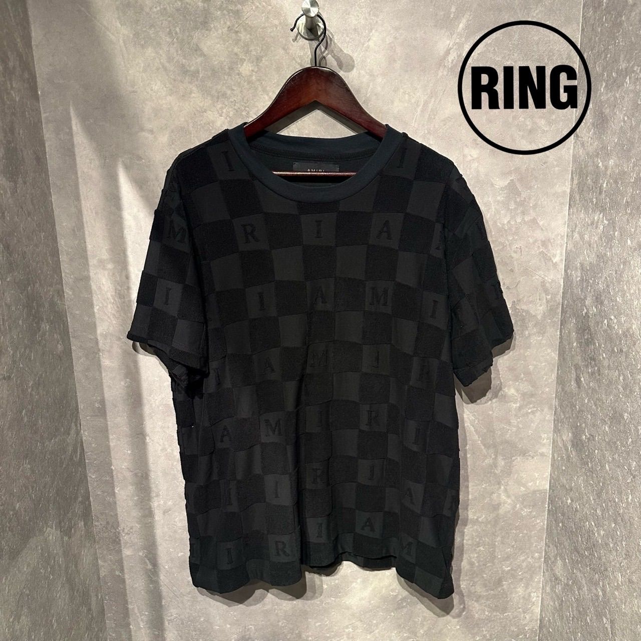 AMIRI Pile Checkerboard S/S Tee
