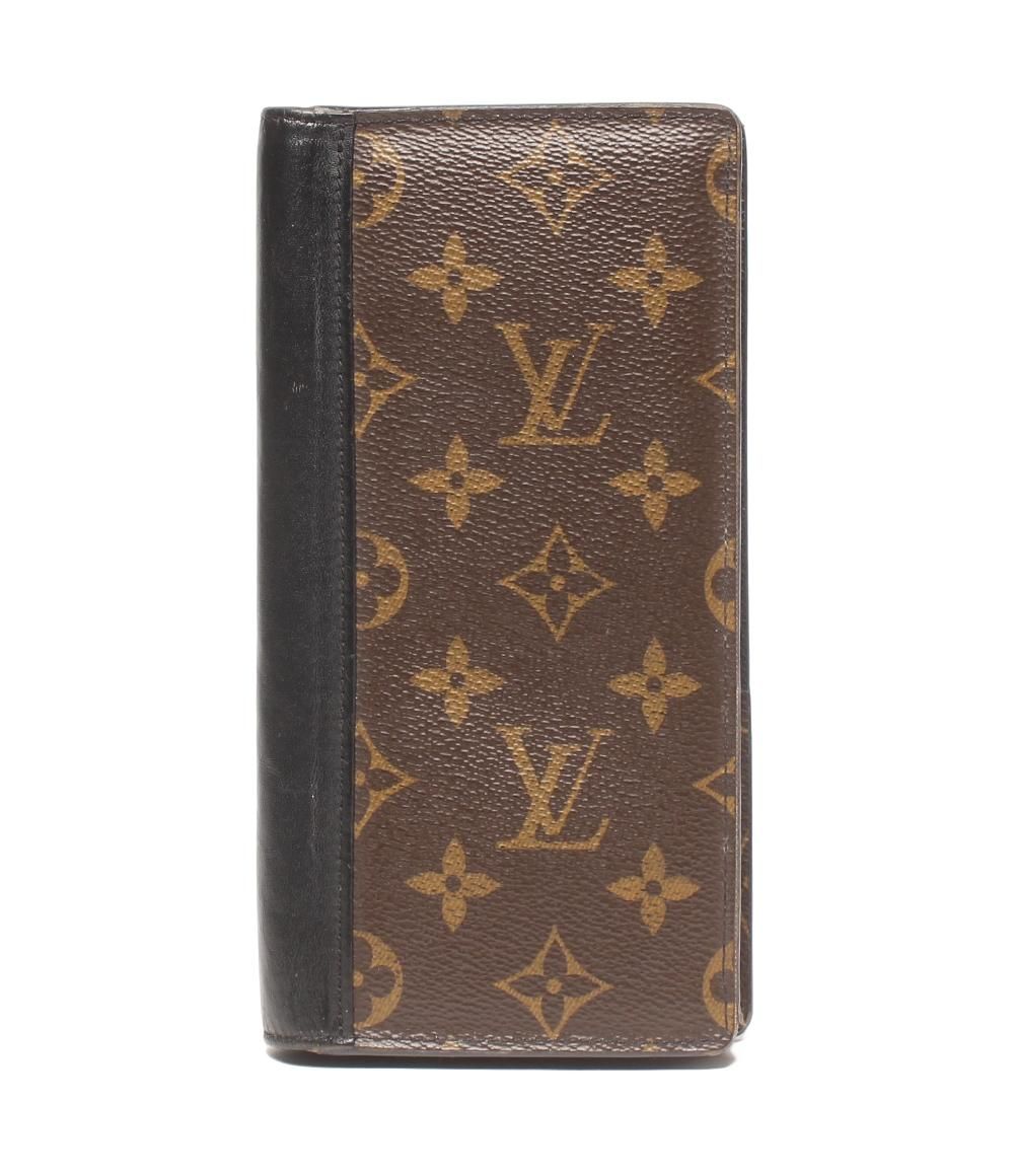 ルイ・ヴィトン 長財布 ポルトフォイユ ブラザ モノグラム マカサー M69410 メンズ LOUIS VUITTON