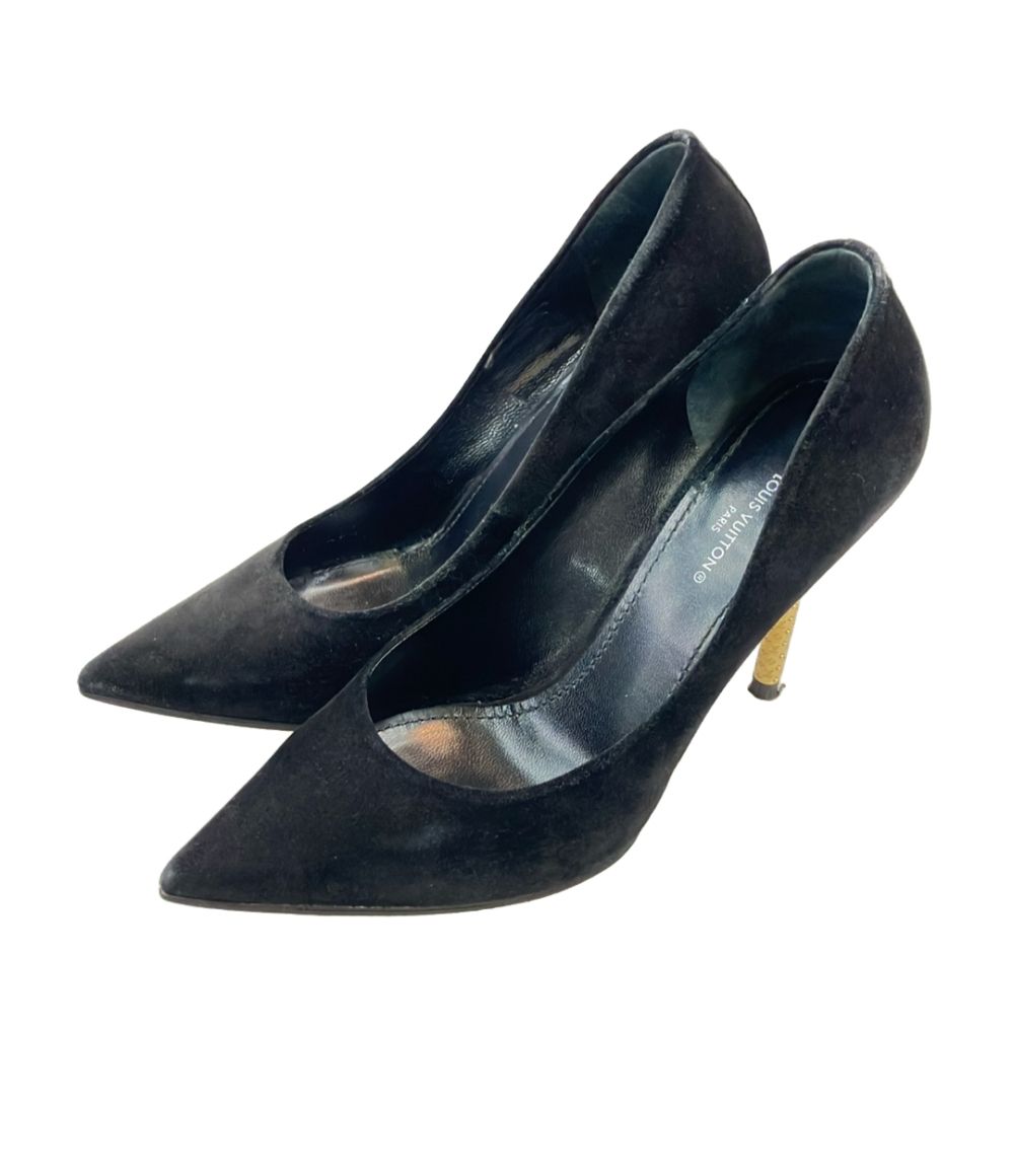 ルイ・ヴィトン パンプス スエード モノグラム レディース SIZE 36 1/2