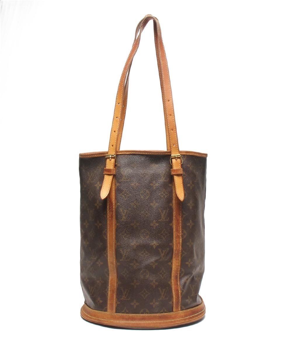 訳あり ルイ・ヴィトン ショルダーバッグ 肩掛け バケットGM モノグラム M42236 レディース LOUIS VUITTON