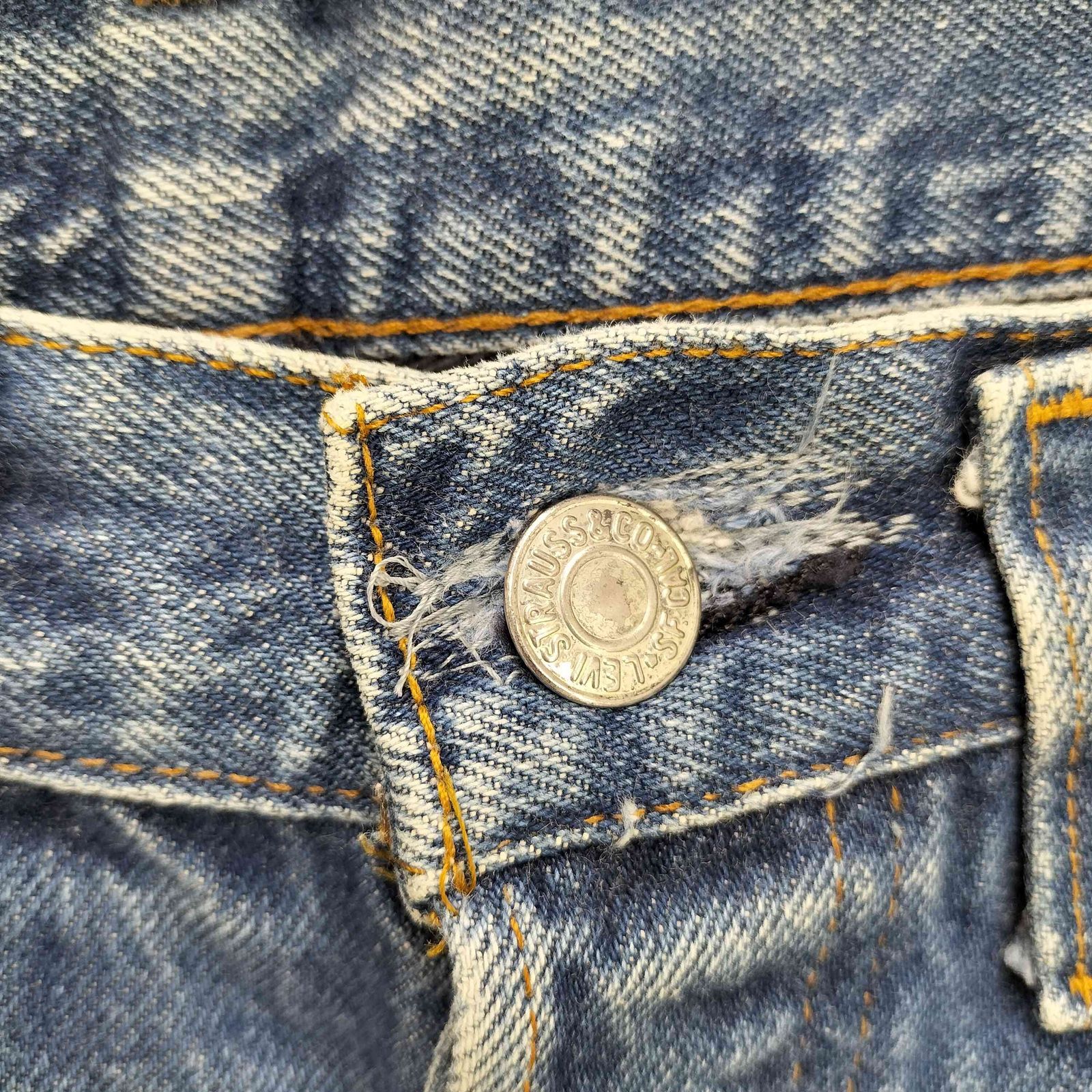リーバイス Levis 70-80S USA製 501 ボタン裏524刻印 セルビッチ