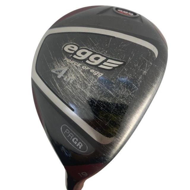 【中古】 プロギア egg(2017) U4 ユーティリティ UT eggオリジナルカーボン (フレックスR) メンズ 男性用 右利き 右用 Dランク ゴルフクラブ