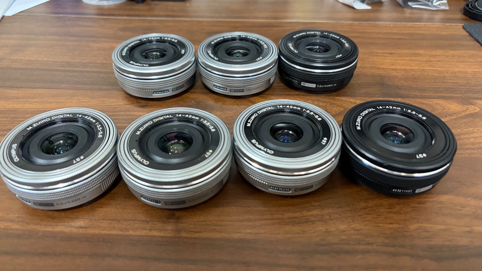 ジャンクセット オリンパス M.zuiko 14-42mm #832 専用》オリンパスm.zuiko 14-42mm ez ed 7個まとめ ジャンク - メルカリ
