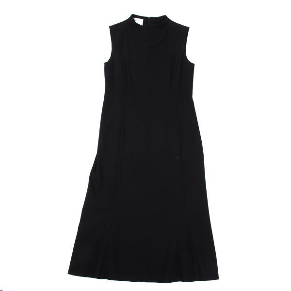 マックスマーラMax Mara アセテートポリノースリーブワンピース 黒36 12,355円