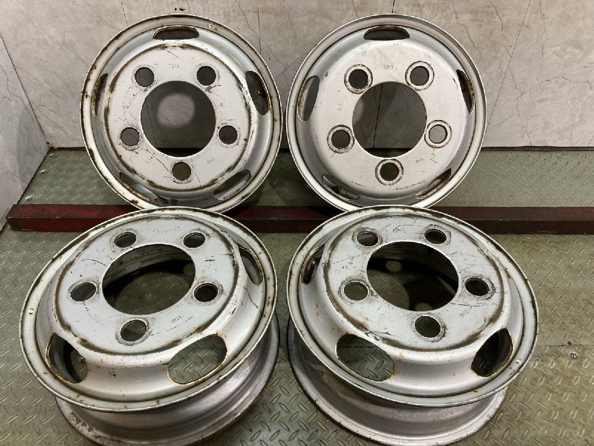 TOPY製 トラックホイール THD J15x5J 16インチ 4本 5J5HPCD203.2+110 