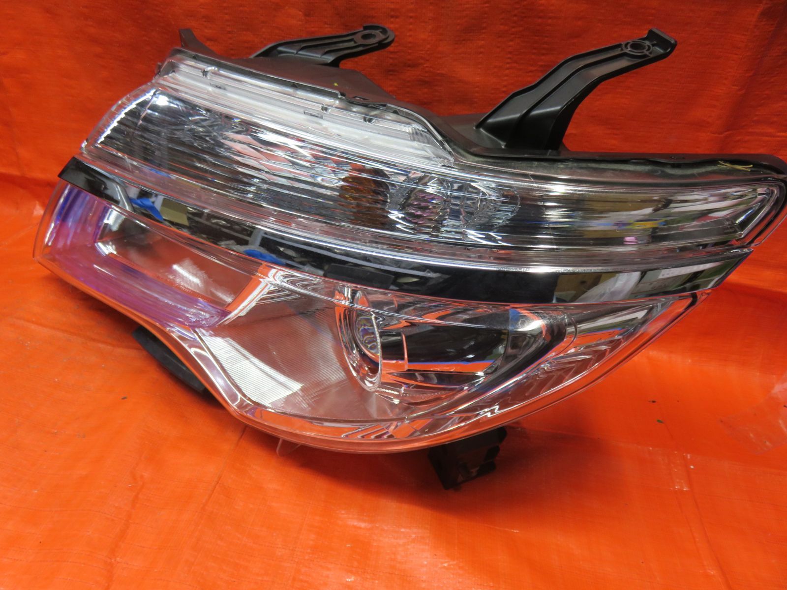 LF258* 点灯OK 日産 セレナ HFC26/後期 ヘッドライト LED ヘッドランプ 