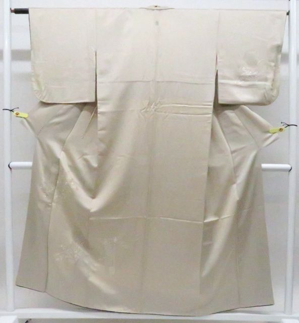未使用美品 身丈163 上質正絹縮緬 付け下げ 落款有 花籠文ご入園ご入学式 メルカリ