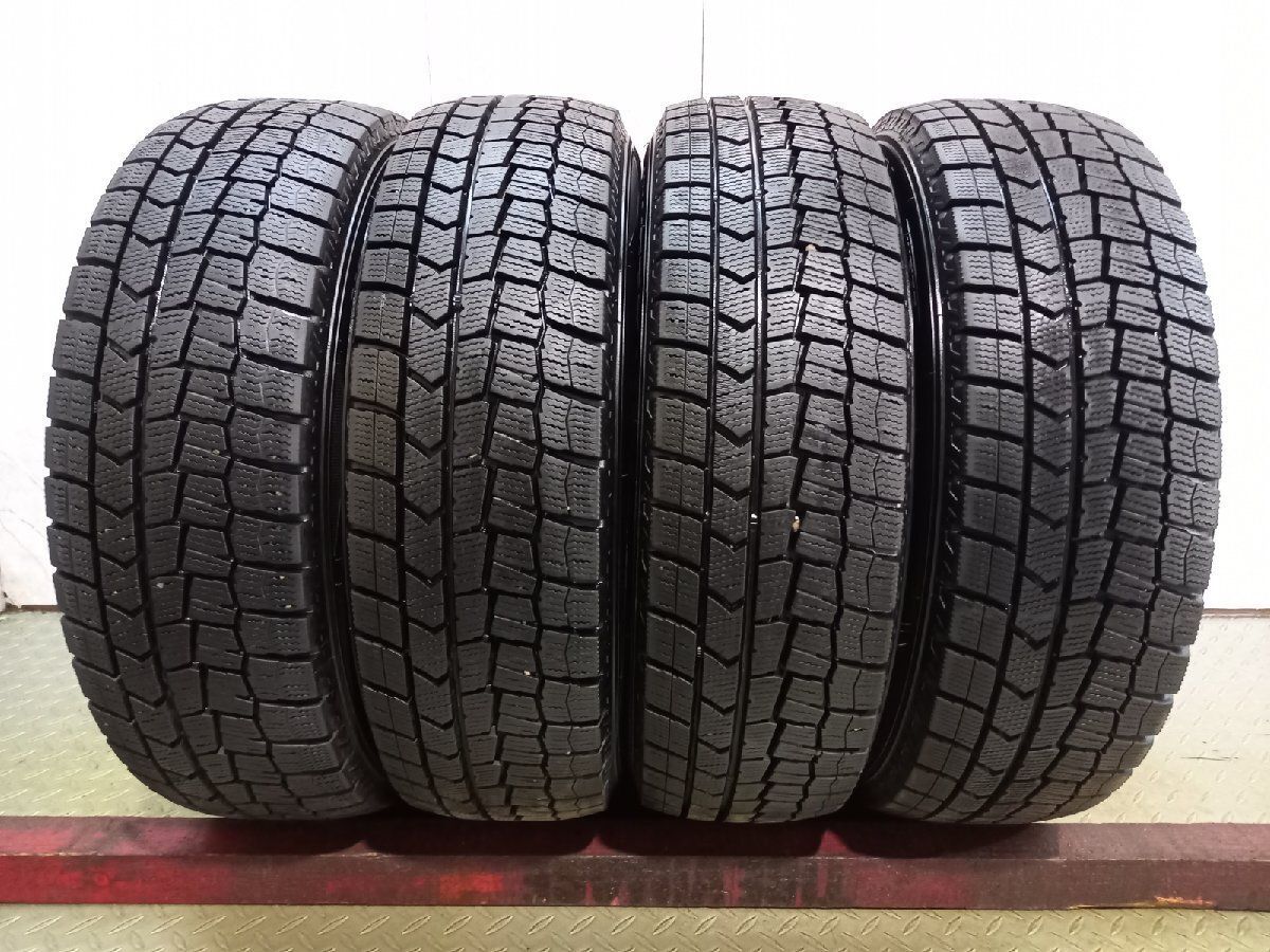 DUNLOP WINTER MAXX WM02 175/65R15 15インチ スタッドレス 4本 21年製 バリ溝 カローラアクシオ ヴィッツ アクア ポルテ MINI等　(KTD746)