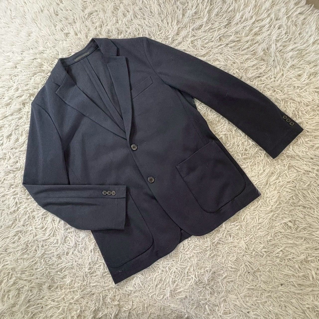美品】 UNIQLOユニクロ フォーマル コンフォートジャケット 袖丈着丈 