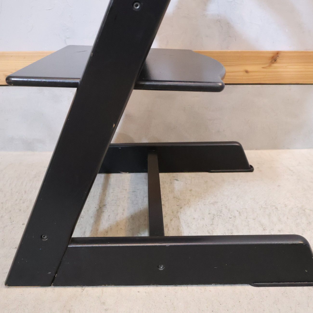 STOKKE ストッケ TrippTrapp トリップトラップ キッズチェア ブラック