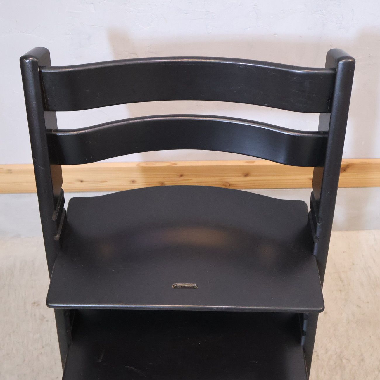 STOKKE ストッケ TrippTrapp トリップトラップ キッズチェア ブラック 