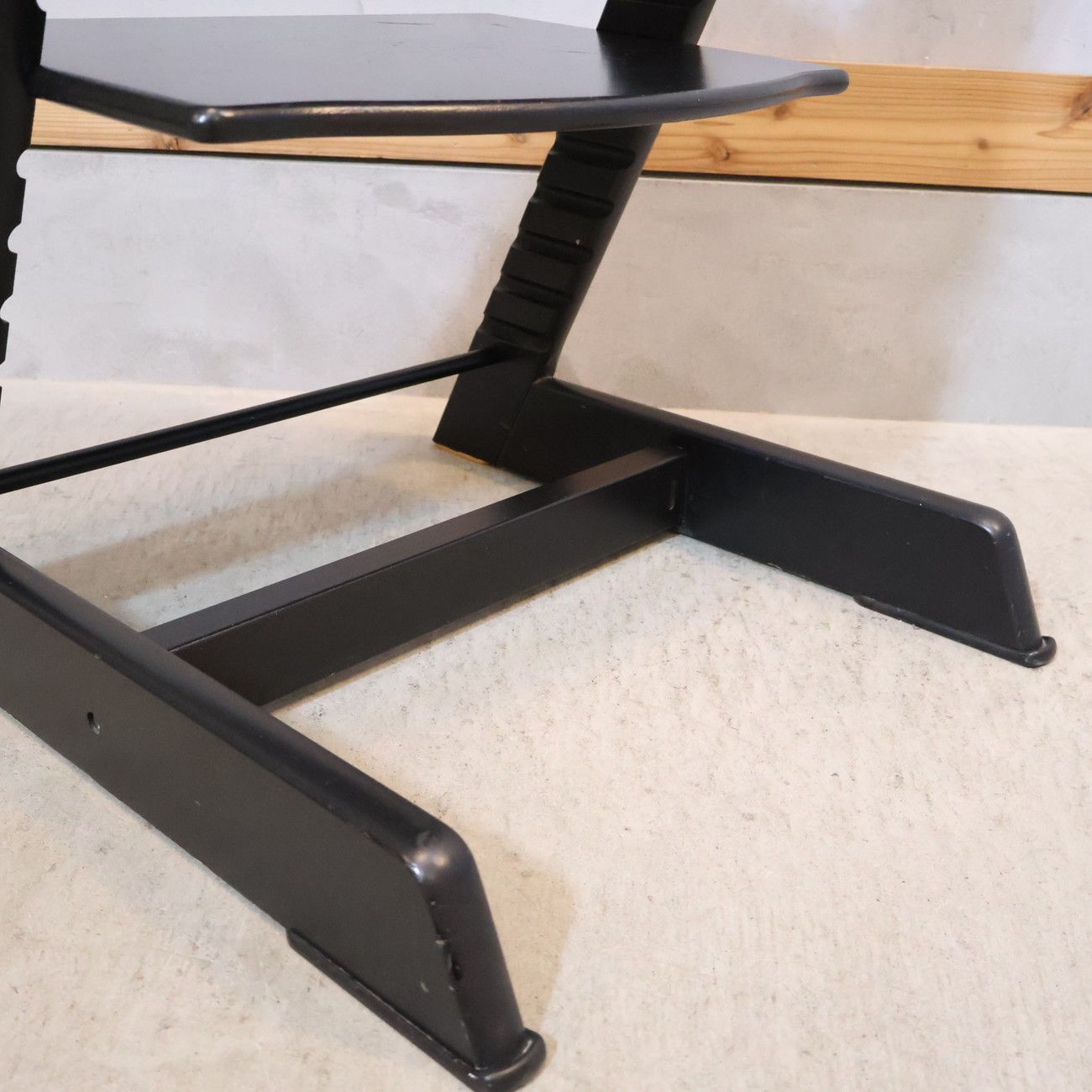STOKKE ストッケ TrippTrapp トリップトラップ キッズチェア ブラック