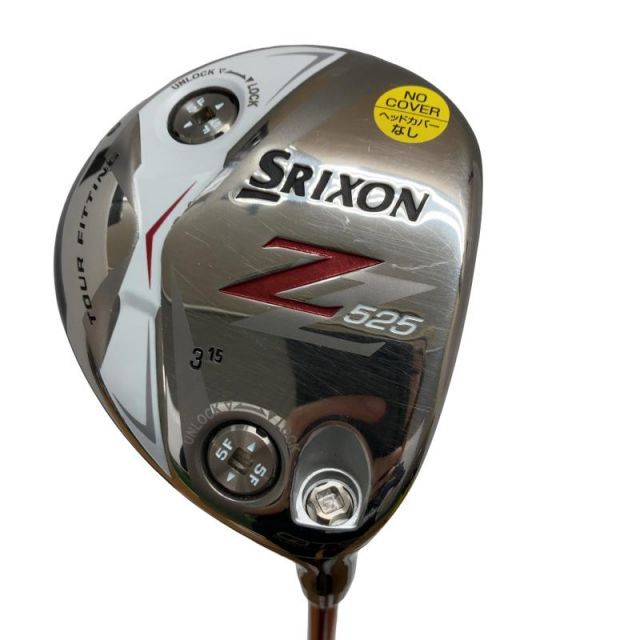 【中古】 ダンロップ SRIXON Z525 3W フェアウェイウッド FW SV-3026J(フェアウェイ) (フレックスS) メンズ 男性用 右利き 右用 Cランク ゴルフクラブ 5,100円