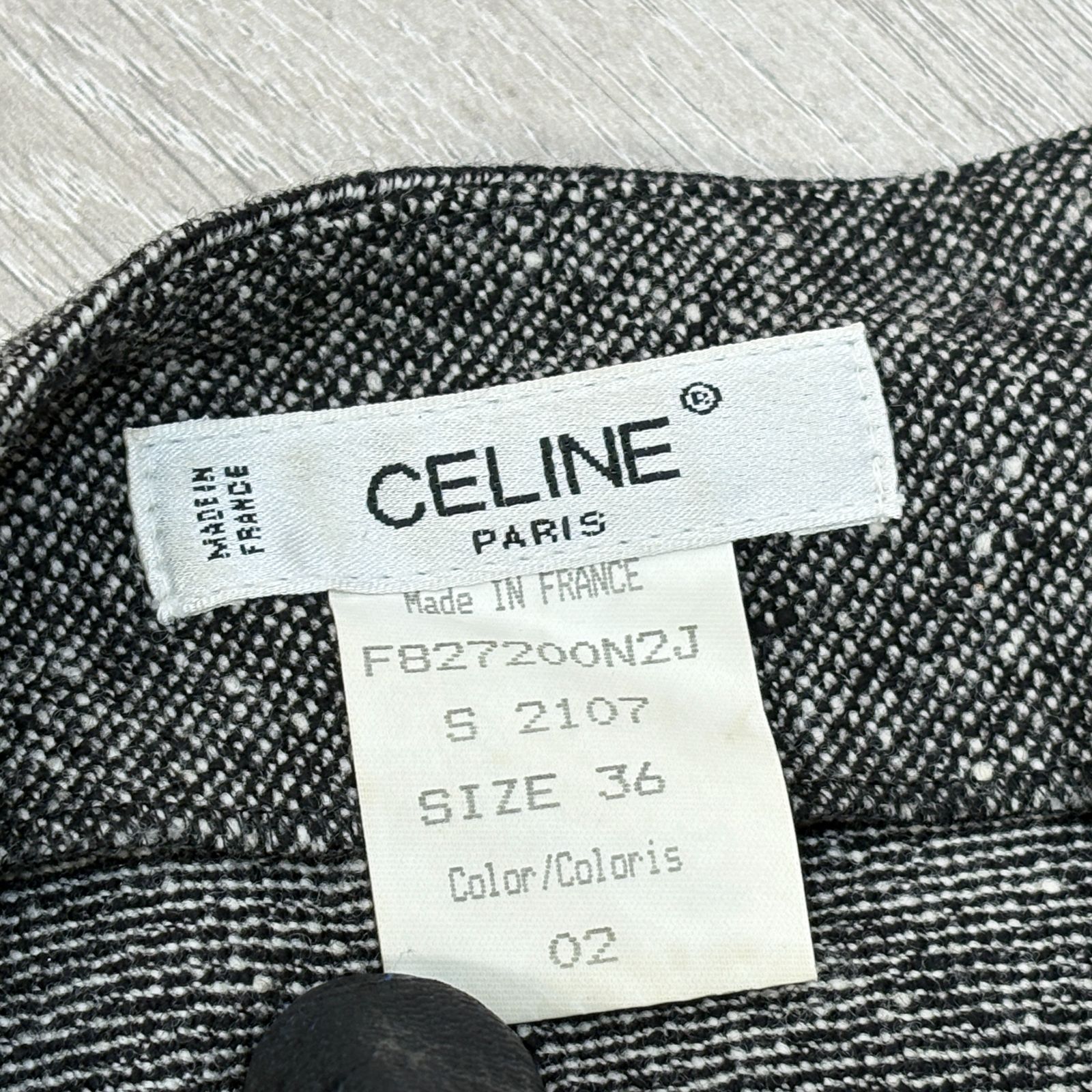 CELINE PARIS セリーヌ ロングワンピース サイズ36 フランス製
