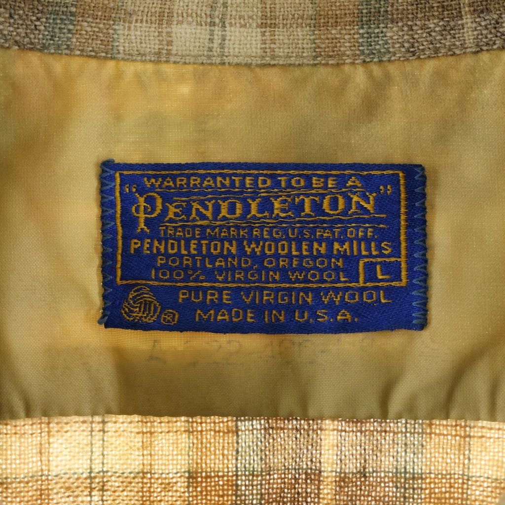 PENDLETON (ペンドルトン) 70s Ombre Check Board Shirt オンブレ