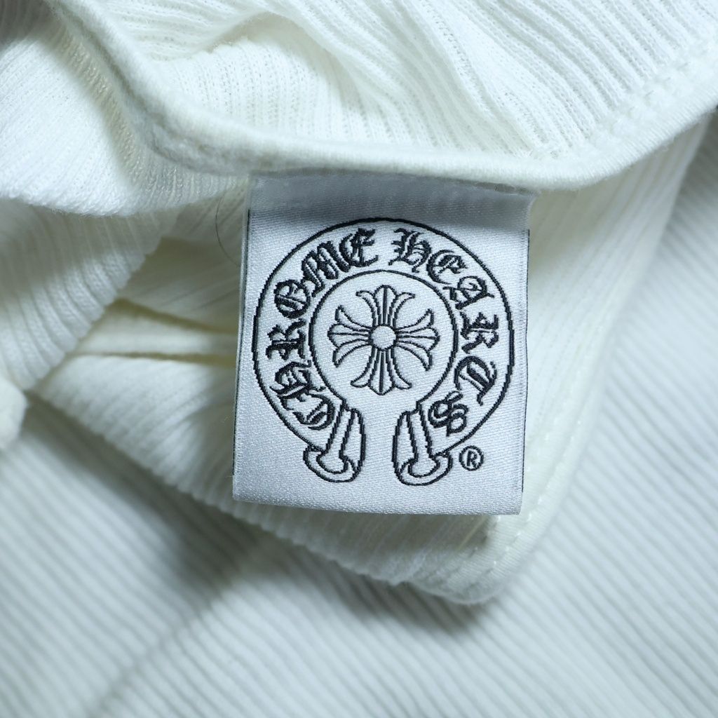 CHROME HEARTS (クロムハーツ) OLD Back Floral Cross Scroll Tank Top