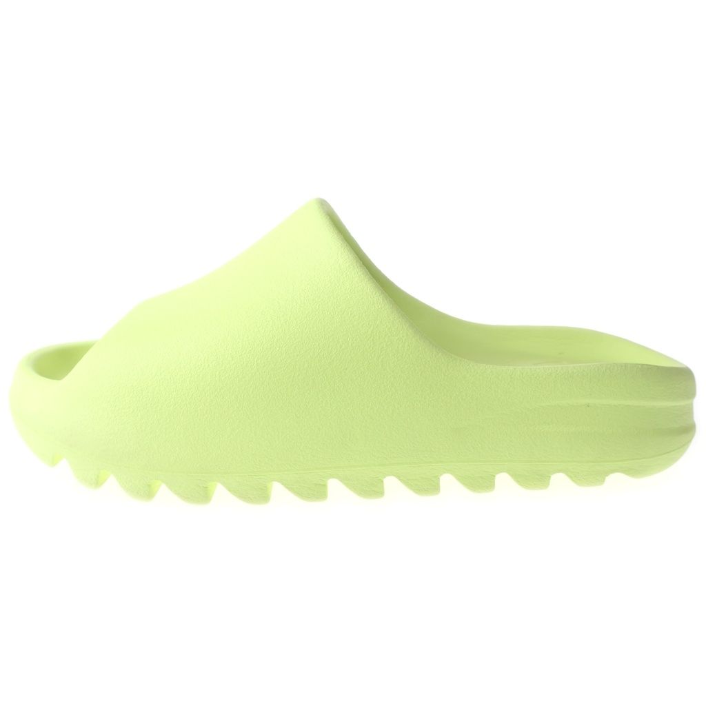 adidas (アディダス) 22SS Yeezy Slide Glow Green HQ6447 イージースライド グロウグリーン シャワーサンダル ライトグリーン