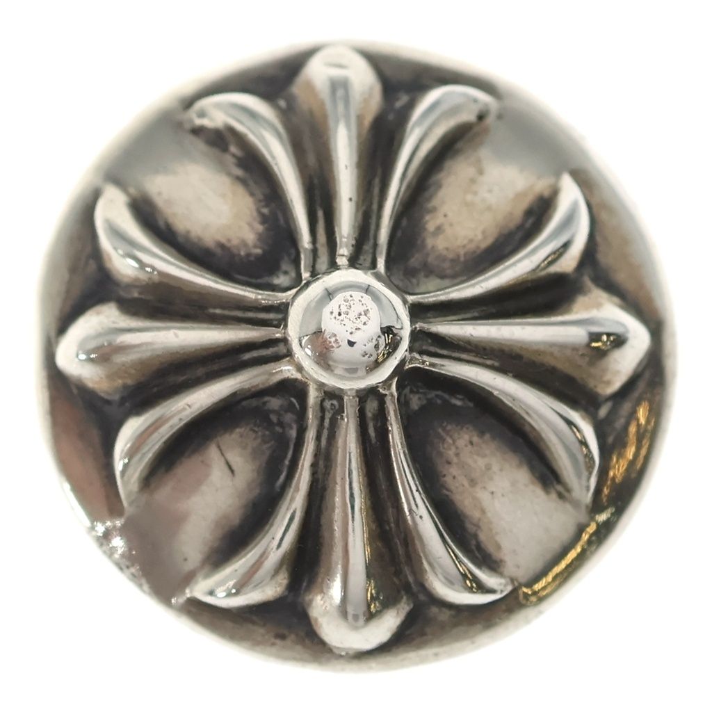 CHROME HEARTS (クロムハーツ) HAIRBAND クロスボール ヘアバンド ヘアゴムコンチョ シルバー BCA151