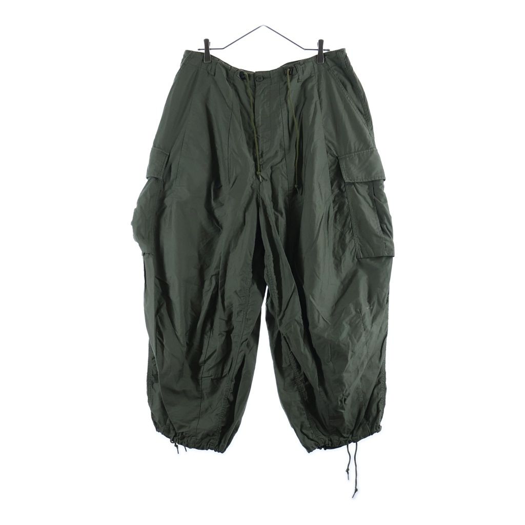 Needles ヒザデルパンツ ドローコード カーゴパンツ カーキ NS236 Needles (ニードルス) ヒザデルパンツ ドローコード カーゴパンツ