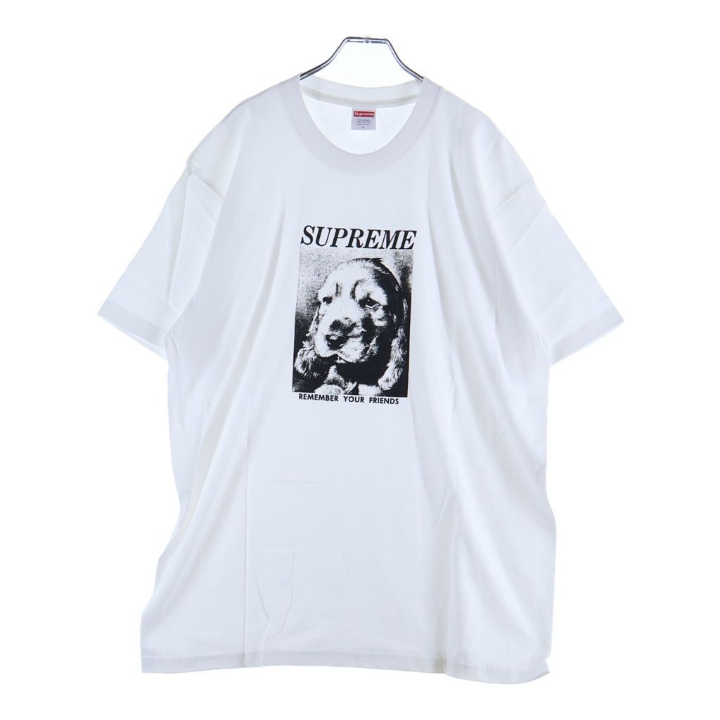 SUPREME (シュプリーム) 18AW Remember Tee リメンバー クルーネック カットソー 半袖Tシャツ ホワイト