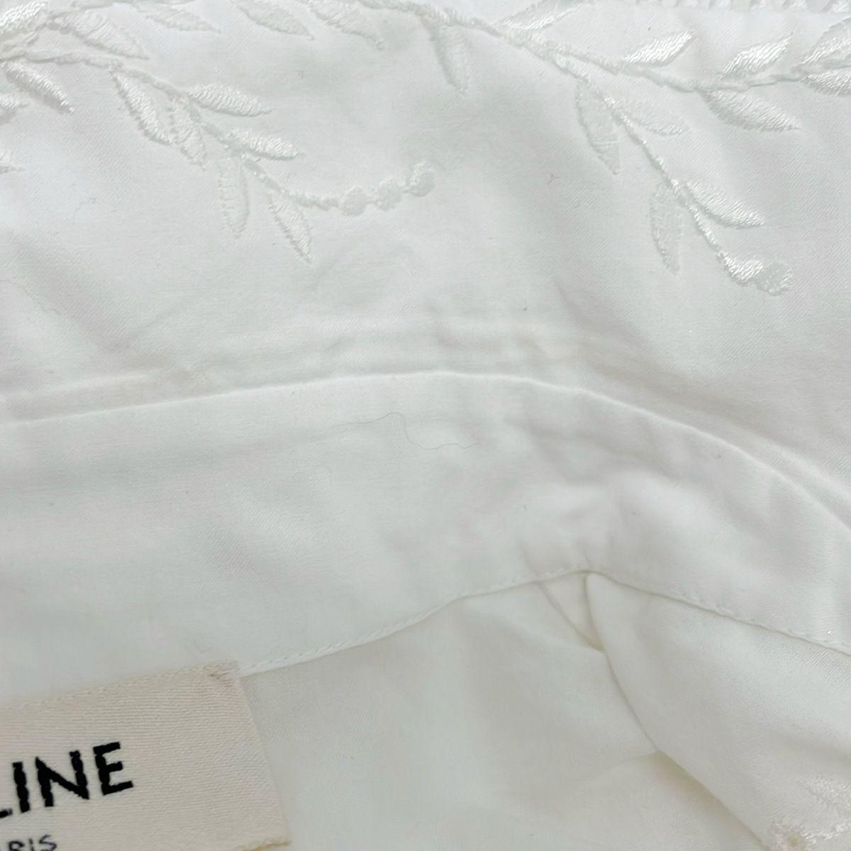 CELINE(セリーヌ) 長袖シャツブラウス サイズ34 S レディース - 白