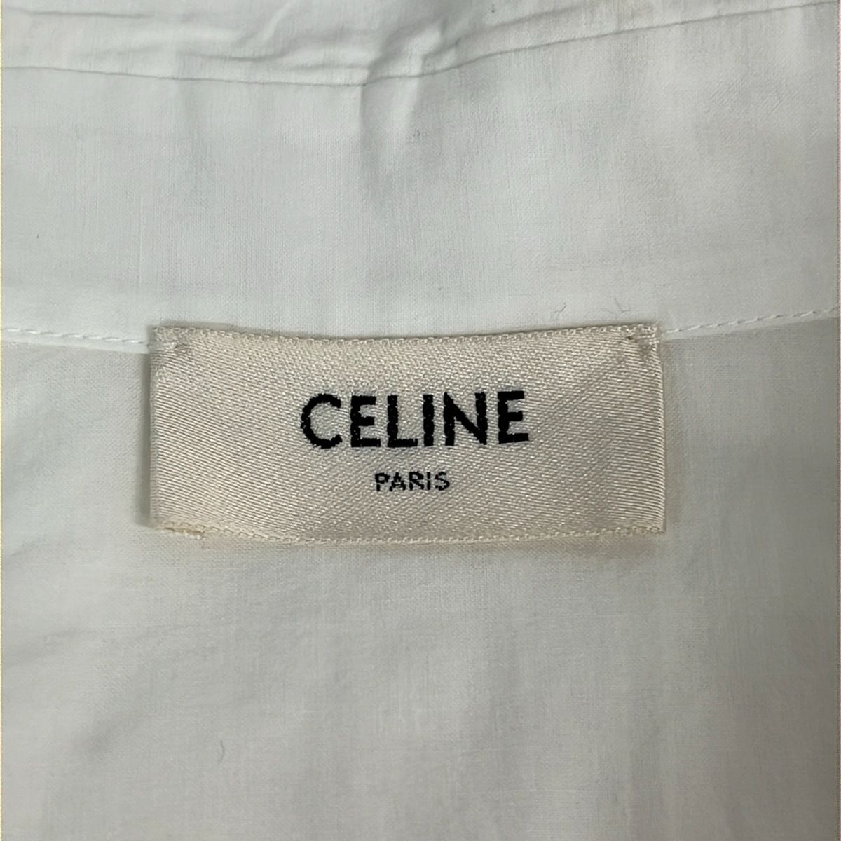 CELINE(セリーヌ) 長袖シャツブラウス サイズ34 S レディース - 白