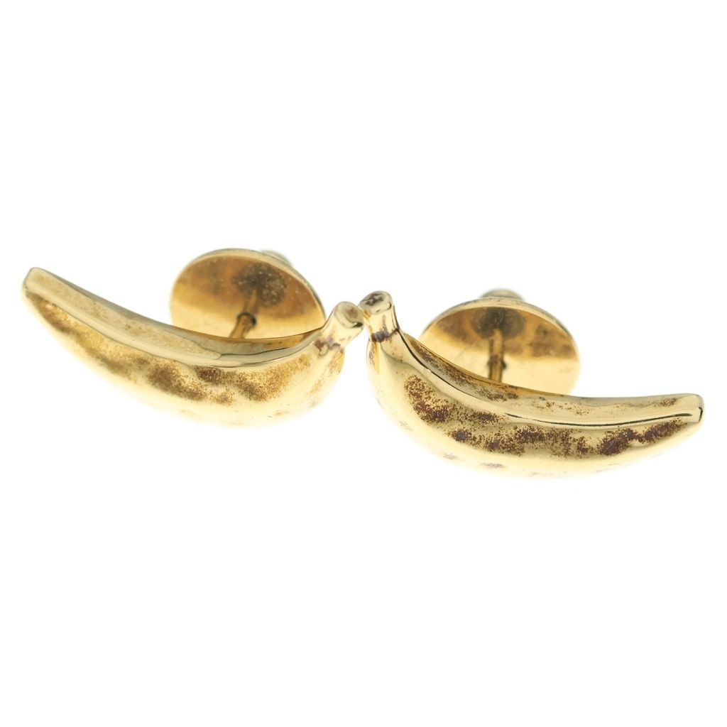 Chloe (クロエ) BANANA Earrings バナナ ピアス ゴールド