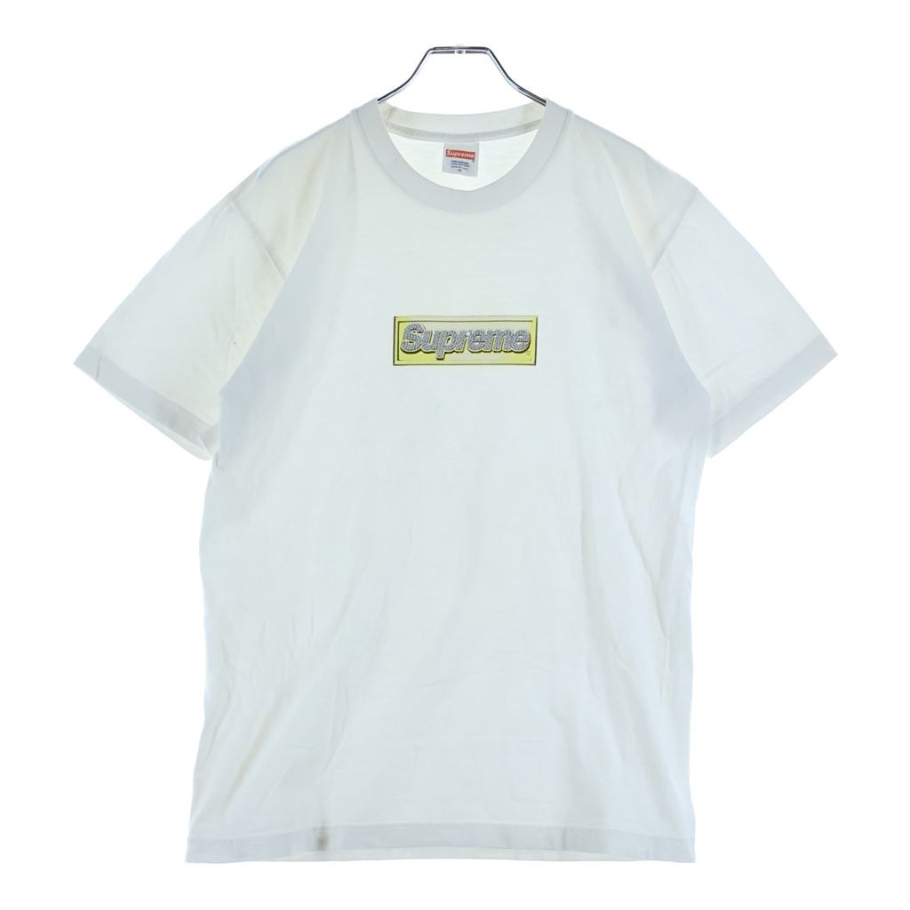 SUPREME (シュプリーム) 13SS Bling Box Logo Tee ブリングボックスロゴ 半袖Tシャツ ホワイト
