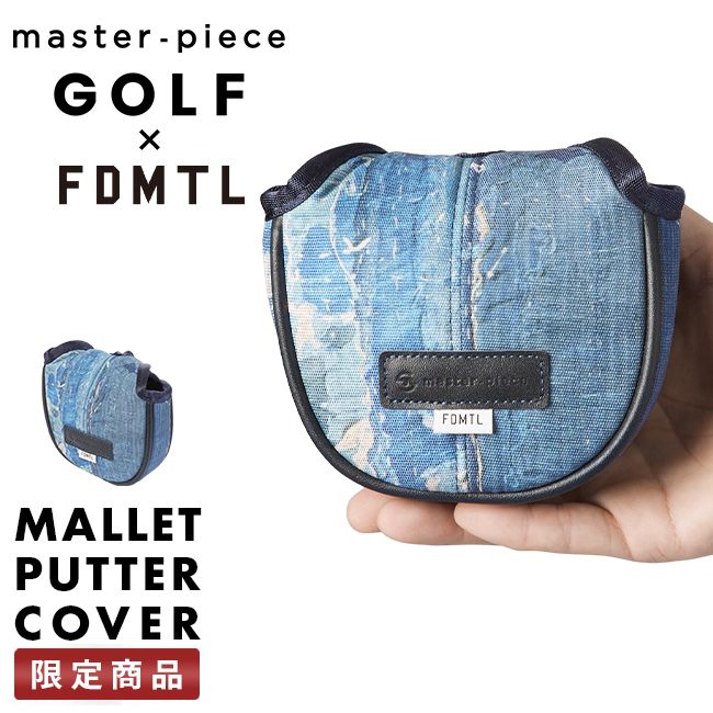 【メーカー正規品】限定品 マスターピース ゴルフ パターカバー マレット ヘッドカバー メンズ FDMTL × master-piece GOLF 02642-fd 7,420円