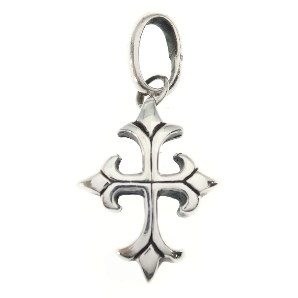 CRAZY PIG (クレイジーピッグ) EXTRA SMALL TUDOR CROSS PENDANT エクストラ スモール チューダー クロス ペンダントトップ シルバー 908