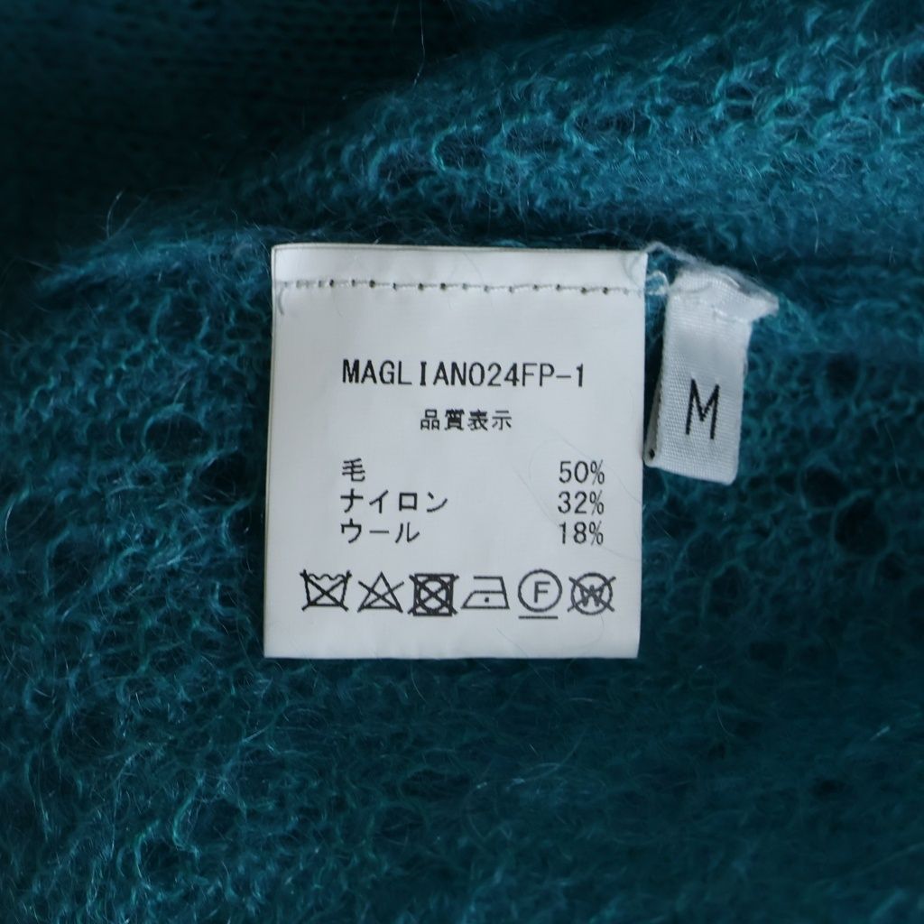 MAGLIANO (マリアーノ) LOGO 5B MOHAIR CARDIGANG MAGLIANO24FP-1 ロゴ