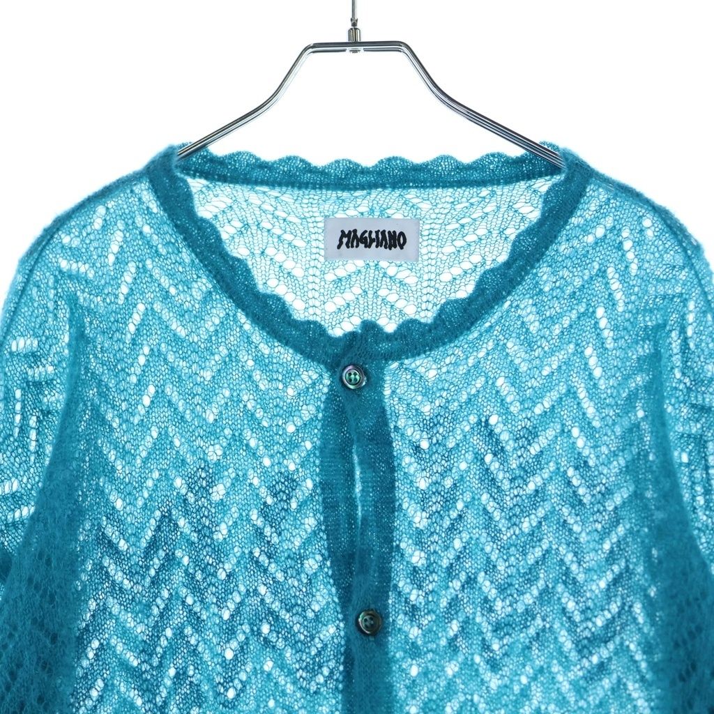 MAGLIANO (マリアーノ) LOGO 5B MOHAIR CARDIGANG MAGLIANO24FP-1 ロゴ