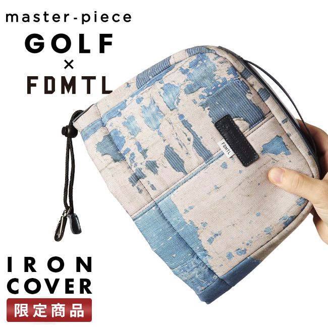 【メーカー正規品】限定品 マスターピース ゴルフ アイアンカバー ヘッドカバー クラブカバー メンズ FDMTL × master-piece GOLF 02643-fd