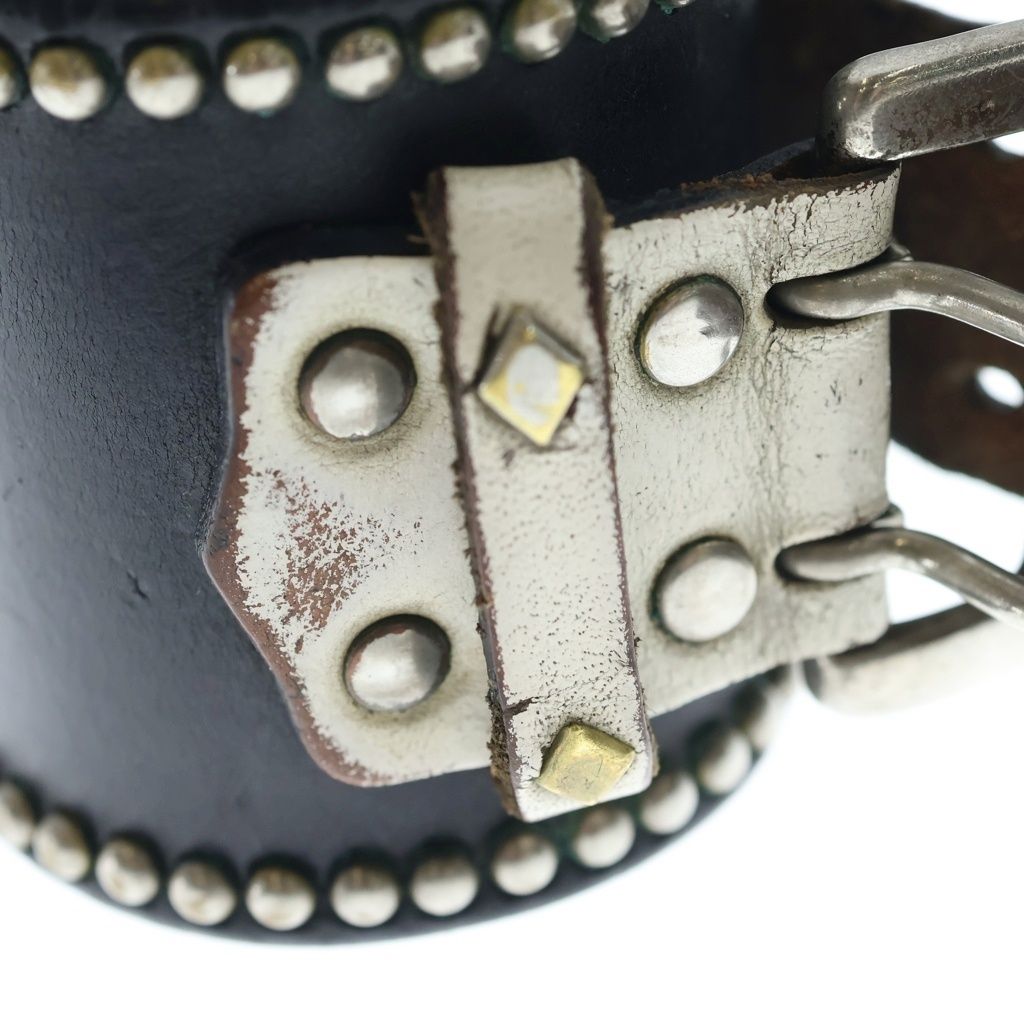 WOLF'S HEAD (ウルフズヘッド) 70mm Studs Leather Bracelet スタッズ WOLF'S HEAD (ウルフズヘッド) 70mm Studs Leather Bracelet スタッズ